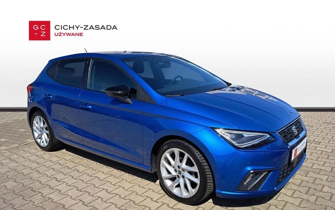 Seat Ibiza cena 77900 przebieg: 54571, rok produkcji 2022 z Ozorków małe 497